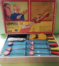 COMPUTER CAR BARAVELLI PISTA AUTO CHRYSLER MACCHINA GIOCO VINTAGE HASBRO TOYS 