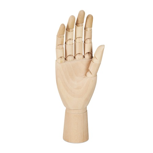 Mano legno snodabile - mano,