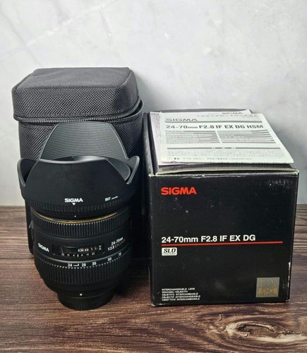 Sigma 70mm if ex dg - 24-70mm,