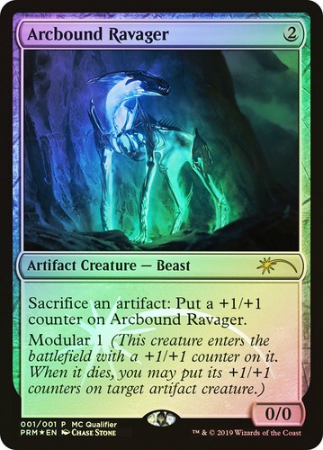 Mtg foil arcbound ravager - mtg,