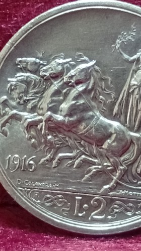Lire quadriga briosa - "quadriga, del