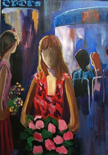 Eliano fantuzzi antico quadro - antico,