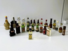 Bottiglia liquore mignon lotto - bottiglia,