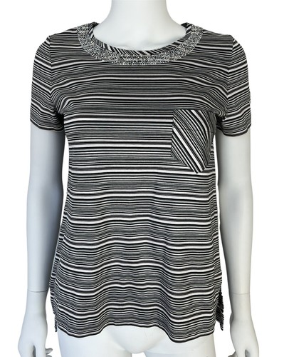 Shirt chanel righe con - t-shirt,