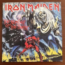 Iron Maiden – The Number Of The Beast ©1982 Made in Italy - EMI – 3C 064-07608