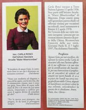 Santino Holy Card Segnalibro