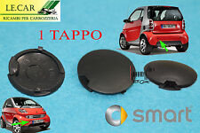 1 TAPPO NERO PARAURTI POSTERIORE - ANTERIORE SMART FORTWO 450 dal 1998 > 6/2007