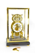 Orologio scheletro gufo