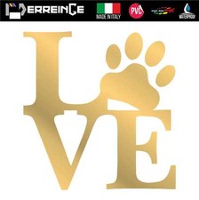 Sticker love leg dog - love,