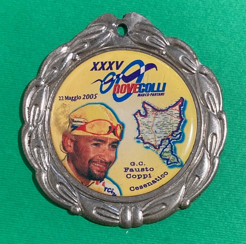 Marco pantani targhetta - targhetta, in