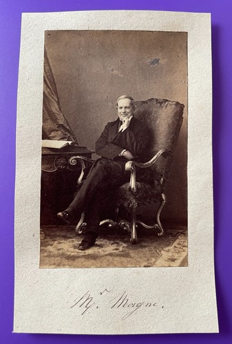 Photo cdv cca 1860 - photo, pierre