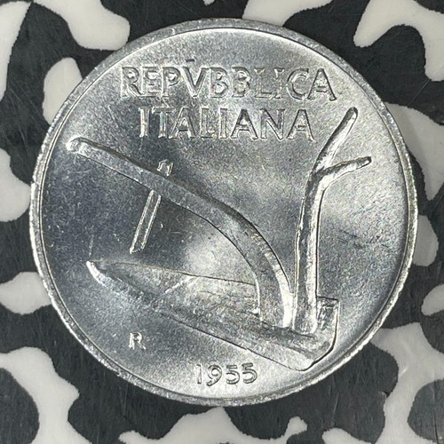 1955 italy lire - italy, 10