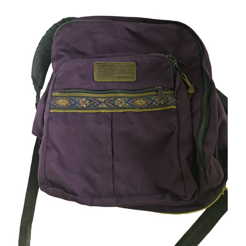 Zaino eastpak viola - in, pelle