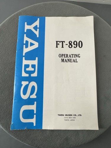 Yaesu 890 manuale - yaesu,