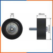 Galet tendeur de courroie