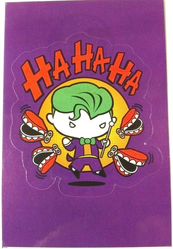 Adesivo joker ufficiale - ufficiale, dc