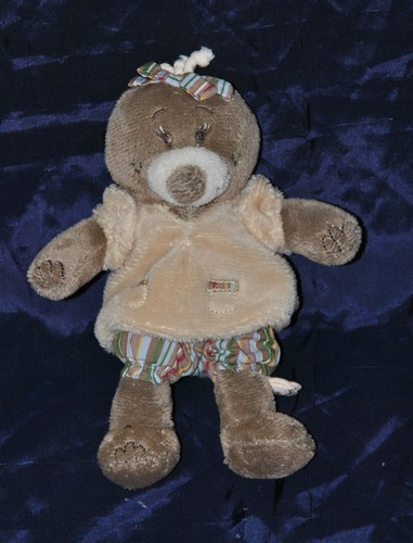 Peluche doudou taupe emma - peluche,