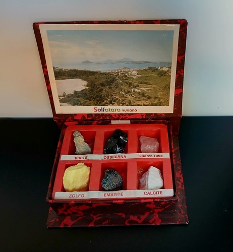 Cofanetto minerali gemme - cofanetto, e
