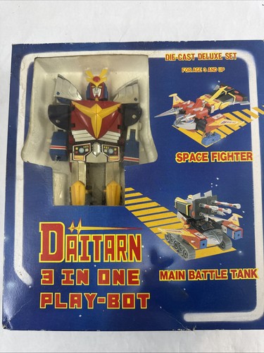 Daitarn deluxe diecast robot - deluxe,