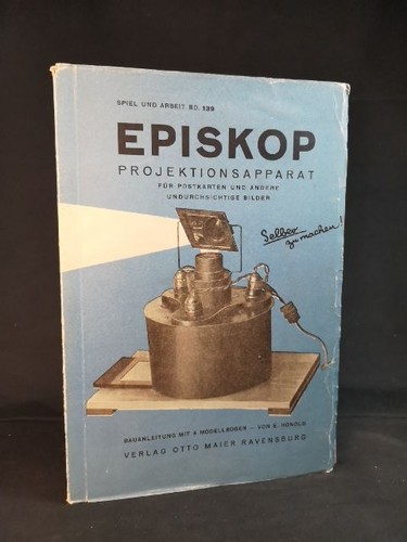 Episkop projektions apparat - episkop:, projektions-apparat