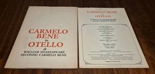 CARMELO BENE IN OTELLO