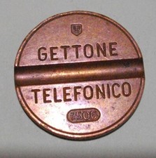 Gettone telefonico sip anno - telefonico,