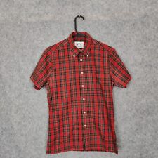 Camicia Brutus Trimfit uomo media tartan check mod anni 60 scamosciata ska soul
