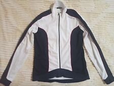Giacca GSG Maniche Lunghe Invernale Non Antivento Ciclismo Bianca E Nera Misura