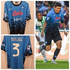 Maglia Calcio Napoli Halloween Kim Minjae Special Edition Ea7 Match Issue Jersey