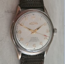 SVIZZERO  VINTAGE DELBANA REVISIONATO SECONDA SERIE BILANCIERE CON PESI 34 mm