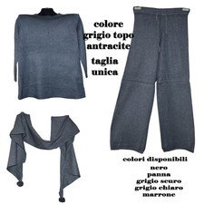 sciarpa + pantalone + maglia