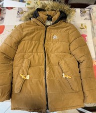 MONCLER Giubbotto Beige Unisex Giacca Piumino Inverno Sci Moda Unisex Montagna