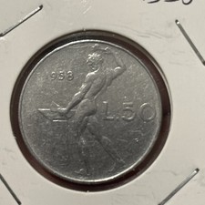 50 LIRE 1958 VULCANO - Italia