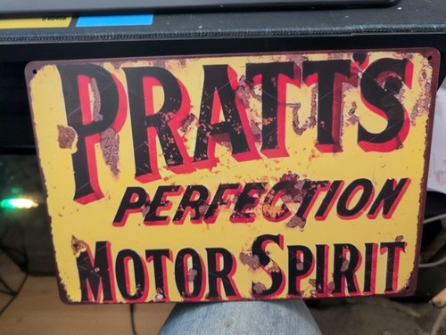 Insegna pratts motor oil stile - insegna,