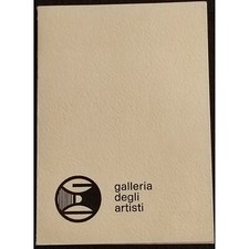 Aldo Dorella - Galleria degli Artisti - Brochure Mostra Personale - 1974