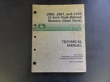 John Deere JS60 JS61 and JS63