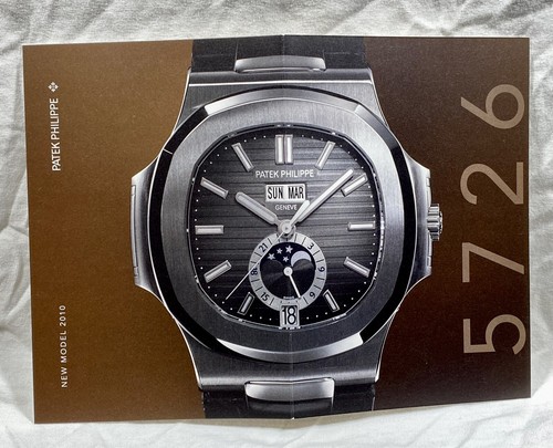 Patek philippe booklet 5726 - philippe,