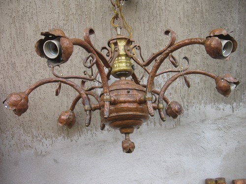 Lampadario rame grosso - rame,