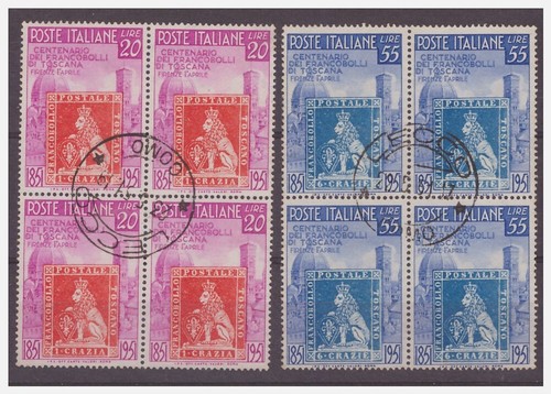 1951 francobolli di toscana - 1951,