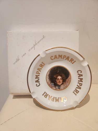 Posacenere campari ceramica - posacenere,