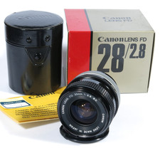 PRL) CANON LENS FD 28 mm f/