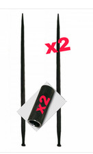 COPPIA FORCHE PER BALLE PUNTE