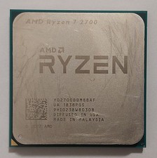 AMD Ryzen 7 2700X 3.7 GHz