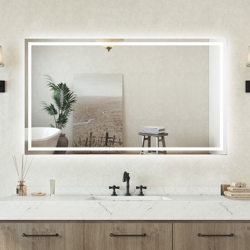 Specchio bagno rettangolare - bagno,
