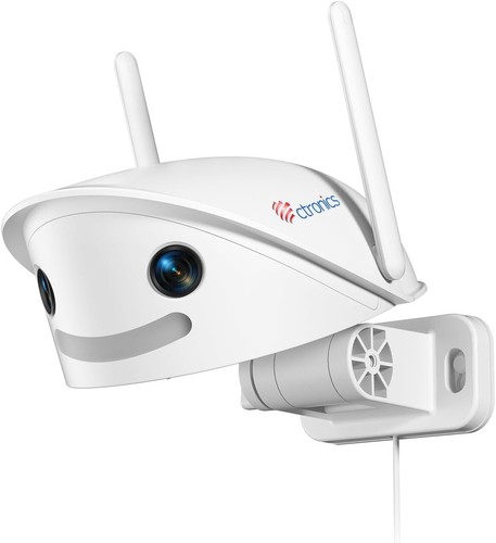 Telecamera con doppia - wi-fi,
