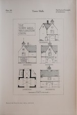 1928 Architettura Stampa The