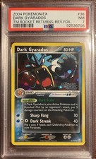 Pokemon PSA 7 Dark Gyarados Ex Team Rocket Returns Reverse Foil Holo 36/109 ENG