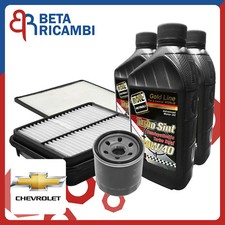 Kit Tagliando Chevrolet Matiz Spark 0.8 1.0 + 3 L Olio Roil Turbo Sint 10W40