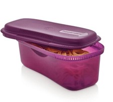 Tupperware macchina per pasta a microonde istantanea 8 tazze colino viola vaporiera per verdure