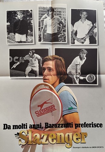 Manifesto tennis anni 70 - anni,